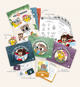 Mind Body Align's new curriculum in an image showing examples.