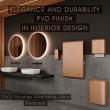 Saniflow Corp. Introduces Custom PVD Finishes for Restroom Fixtures—A Blend of Luxury, Durability, and Sustainability
