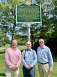 Burlington Country Club Roadside Historic Sit Marker Installed on South Prospect Street, Burlington, Vermont