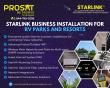 ProSat Networks Announces Starlink Internet Installation for RV Parks & Resorts with Blazing Fast WiFi Across USA