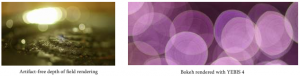 Depth of Field (DoF) and Bokeh Rendering
