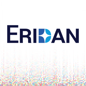 Eridan logo with background spectrum