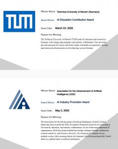 Global Fred Award AI Award Winner 3