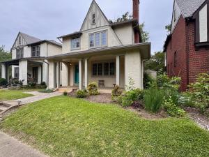 Move-in ready 3 BR/1 BA home Tudor Revival style home on .12 +/- acre lot in the Bellevue neighborhood of Richmond, VA. The home measures 1,600 +/- sf. and features an eat-in kitchen (all appliances convey), living room, dining room, utility room housing