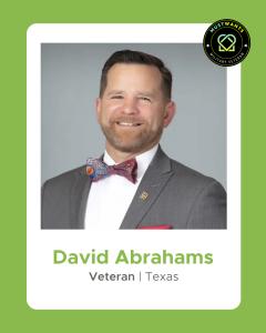 David Abrahams – Retired Army officer (Phyllis Browning Company)