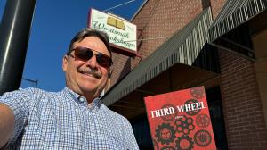 Richard R. Becker at Wordsmith Bookshoppe in Galesburg, Illinois