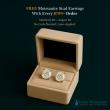 Loose Moissanite Unveils Engagement Ring Collection with A Gift – A Stud Earrings to Match the Promise