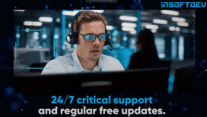 Round-the-clock support and free regular updates offered by INSOFTDEV to keep SmartCar running smoothly for all users.