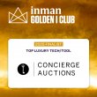 Concierge Auctions Named Four-Time Finalist for 2025 Inman Golden I Club Awards