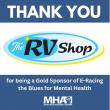 The RV Shop Becomes Gold Sponsor of E-Racing the Blues for Mental Health 2025