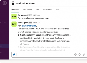 AI Review Screen