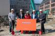 Groundbreaking ceremony for new office building in Munich's Werksviertel district