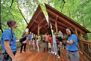 With summer travel in full swing, Ohio Bird Sanctuary visitors are enjoying the first summer in four years without construction dotting the landscape, now that renovations are completed at this unique attraction found midway between Cleveland and Columbus