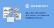 Hosted.com’s Website Builder Powered by Site.pro for Easy WebSite Creation