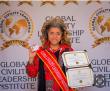 Dr. Robin West of the USA Received Official Credentials as Certified World Civility Ambassador and Spokesperson