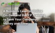 A Business Case for On-Demand Online HACCP Training