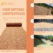 Salike® Coir Netting - nature’s green solution for soil and seed protection