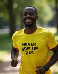 runner Never Give Up Day 1