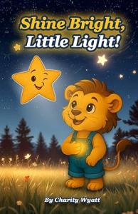 Illustrated cover of Shine Bright Little Light! featuring a glowing star character, symbolizing self-belief and kindness for children.          Ask ChatGPT