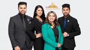 Amatul Waheed with her team