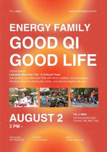 Energy Family, Good Qi, Good Life