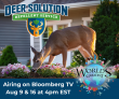 Deer Solution earns national spotlight with upcoming feature on 'World’s Greatest!…' airing on Bloomberg TV this August