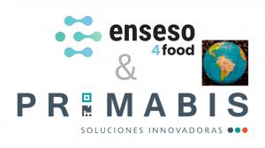 Collage of ENSESO4Food and Primabis Logos