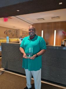 SCHEQ Founder with NPO Award Image