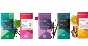 5 Giddy Yo Dark Chocolate Bars in beautiful colourful wrappers