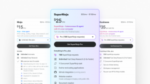 SuperNinja Pricing