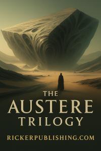 Dystopian Cyberpunk Thriller Austere Launches – Author Rick Ricker to Appear at LA Comic Con, Fan Expo SF, and WonderCon Austere, the first book of the Austere Trilogy