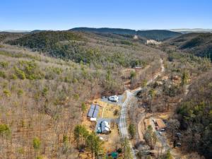 Commercial building/restaurant & 3BR/3BA stone home with frontage on Route 250 and Stover Shop Road is located on Rt. 250, 13 miles from Staunton, 16 miles from I-81, and a short drive to Harrisonburg, JMU, Shenandoah Valley Airport, Waynesboro and Charlottesville, VA