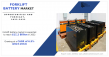 Forklift Battery Market to Hit $11.2 Billion by 2032, Fueled by Demand for Electric Material Handling Equipment