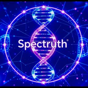 Spectruth DAO with a dna double helix