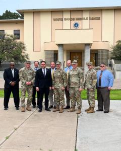 On August 1, 2025, U.S. Representative Gabe Vasquez (NM-02) concluded a productive district work period week in the southern portion of his district White Sands Missile Range Visit
