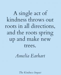 A Single Act of Kindness Amelia Earhart
