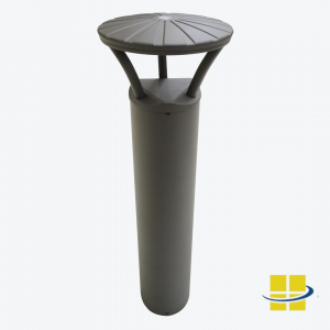 ABUR - Vandal Proof LED Bollard Light (Top View)