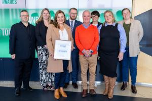 Award recipients including members from the Bungendore Chamber of Commerce and Industry and Queanbeyan-Palerang Regional Council (QPRC)