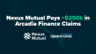 Nexus Mutual Pays ~$250k in Claims for Arcadia Finance Hack