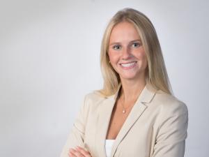 Portrait of Emma Charron, Director of Communications at Golden Years Video Library