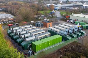 Terra Firma Energy's Miners Road project is powered by 9 Finning CAT Hydrogen ready Generating Sets.