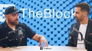 TheBlock., the International Chamber of Virtual Assets, today announced the appointment of AJ Sabbah to its Board of Advisors "AJ Sabbah and Danosch Zahedi, CEO of The Block, seated in a podcast studio in Los Angeles, California.