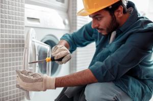 Residential hardware repair in Santa Barbara.
