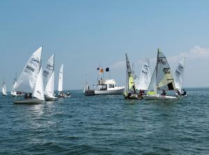 Opti Regatta w/ RC boat