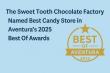The Sweet Tooth Named Best Candy Store by Aventura Magazine in 2025 Best Of Awards