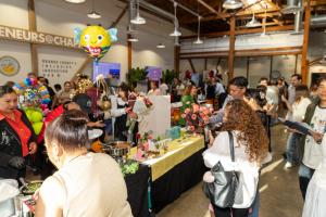 Group Trade Show Floor