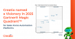 Creatio Recognized as a Visionary in the 2025 Gartner® Magic Quadrant™ for Sales Force Automation Platforms
