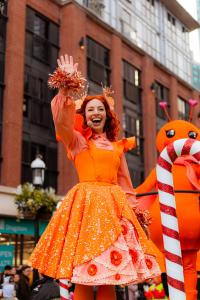 Emma Memma in the Toronto Christmas Parade