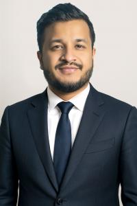 Portrait of Ayush Gupta, CEO of AG Events, for a press release on tech-driven real estate events.