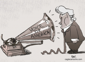 Cartoon for VOA